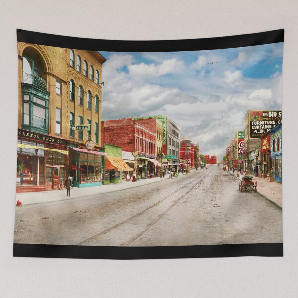 Item preview, City - Ft Dodge IA - Central Ave 1907 - RIGHT SIDE  3 of 3 designed and sold by Mike Savad Photography.