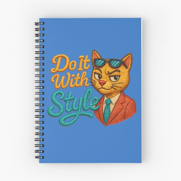 Item preview, Funny cat saying: “Do It With Style” designed and sold by Girih.