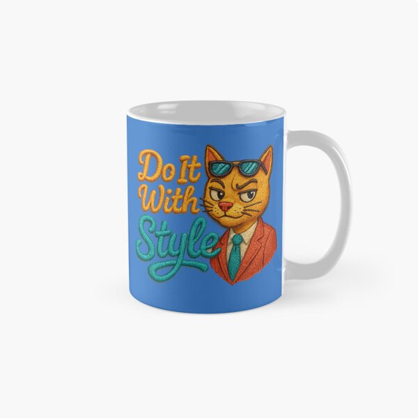 Item preview, Funny cat saying: “Do It With Style” designed and sold by Girih.