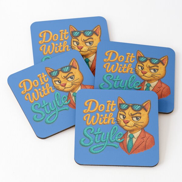 Item preview, Funny cat saying: “Do It With Style” designed and sold by Girih.