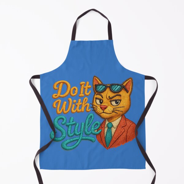 Item preview, Funny cat saying: “Do It With Style” designed and sold by Girih.