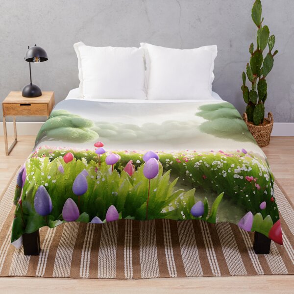 Item preview, Serenity of Rainfall Over Blooming Flowers 14 designed and sold by Tom-Johnson.