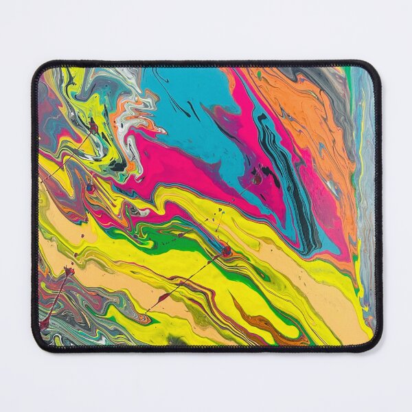Item preview, Colourful Abstract Acrylics Dirty Pour  designed and sold by Momcreativedesigns.