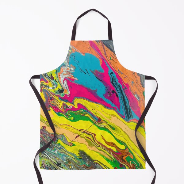 Item preview, Colourful Abstract Acrylics Dirty Pour designed and sold by Momcreativedesigns.