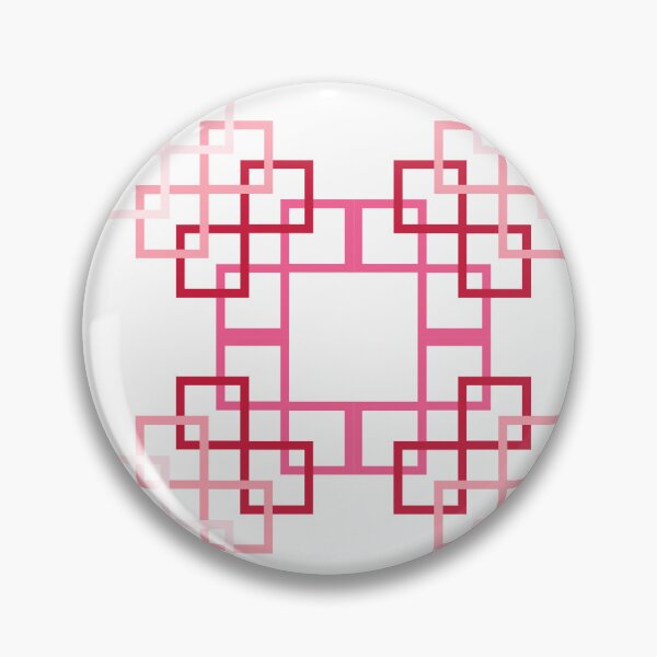 Item preview, Geometric Shapes in Pink Tile Pattern designed and sold by HanaiPrint.