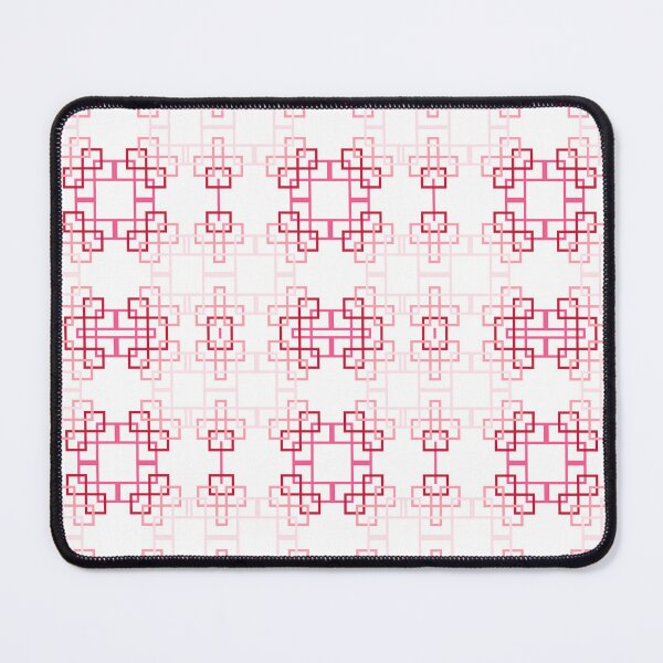 Item preview, Geometric Shapes in Pink Tile Pattern designed and sold by HanaiPrint.
