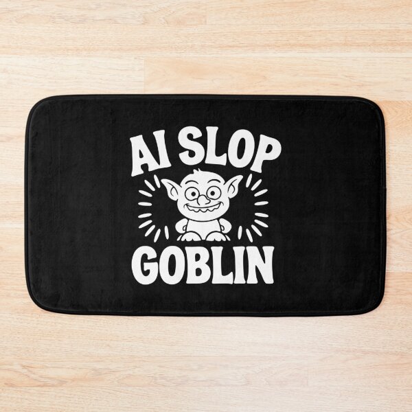 Item preview, Ironic AI Slop Goblin Meme Cartoon Design Anti Generative Art designed and sold by w1ckerman.