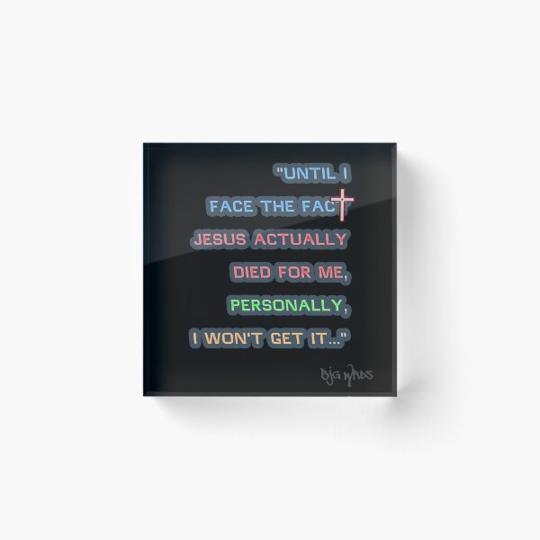 Item preview, "UNTIL I ..." Quote 4/16/2025 designed and sold by BJGWRDS.