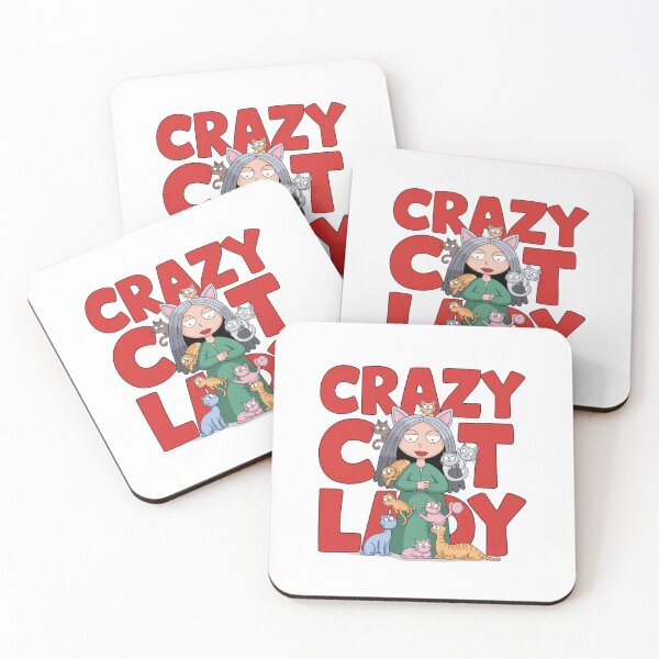 Item preview, Certified Crazy Cat Lady, Herding Cats Since Forever, funnyfits70, Humor, Funny, retro, vintages, funny quotes, animal humor, designed and sold by FunnyFits70.