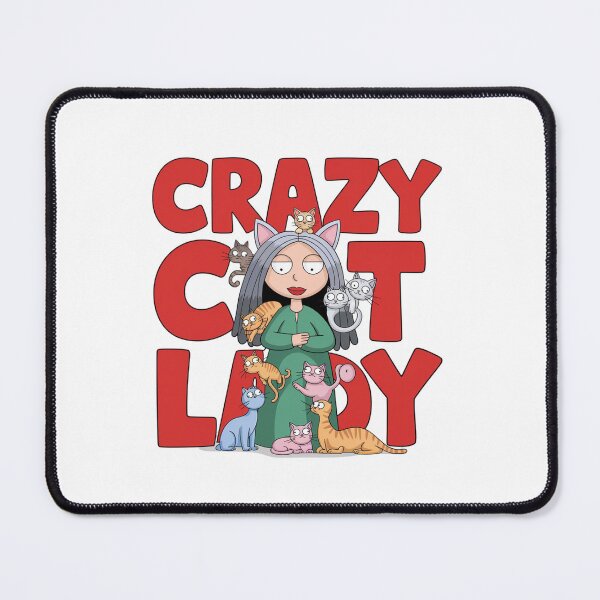 Item preview, Certified Crazy Cat Lady, Herding Cats Since Forever, funnyfits70, Humor, Funny, retro, vintages, funny quotes, animal humor, designed and sold by FunnyFits70.