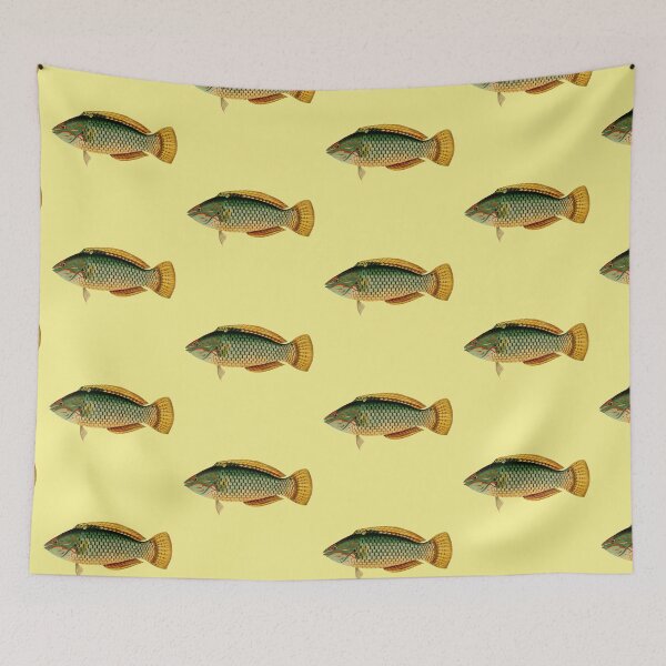 Item preview, Sparus Decussatus Fish of Ceylon Art designed and sold by IrisAndIvy.
