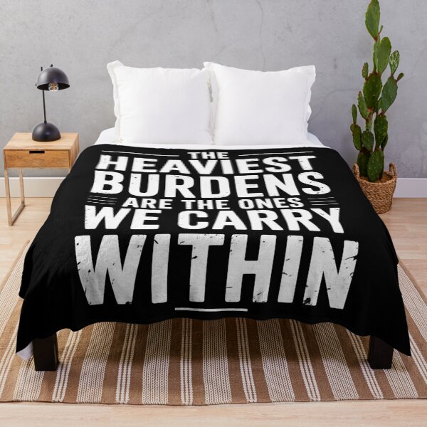 Item preview, The Heaviest Burdens Are The Ones We Carry Within designed and sold by Redgiant87x.