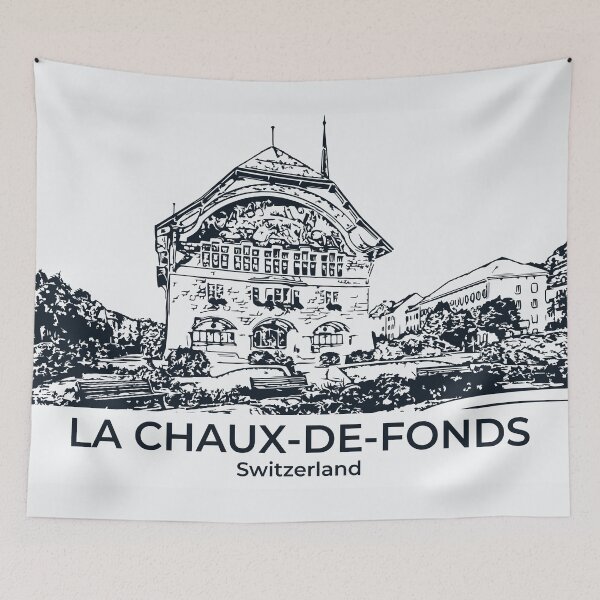 Item preview, La Chaux-de-Fonds - Switzerland designed and sold by Lakeric Cityscapes.