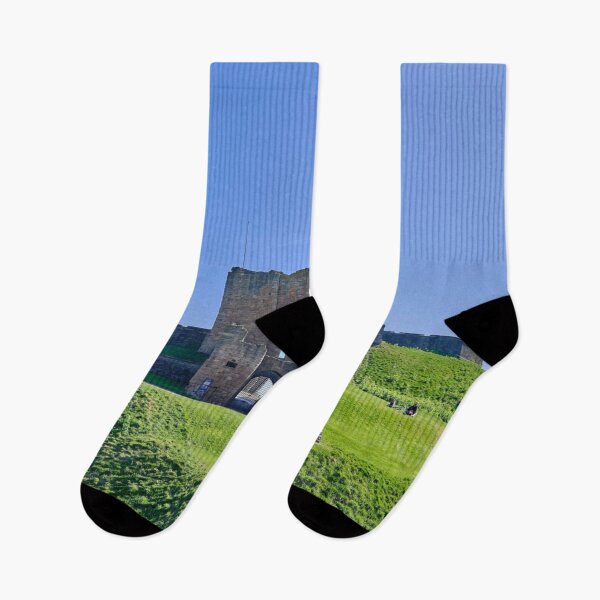 Item preview, Tynemouth Castle under a Clear Blue Sky designed and sold by Violaman.