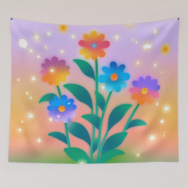 Item preview, Serenity of Rainfall Over Blooming Flowers 19 designed and sold by Tom-Johnson.