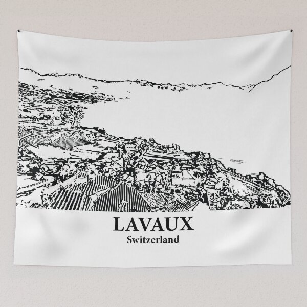 Item preview, Lavaux - Switzerland designed and sold by Lakeric Cityscapes.