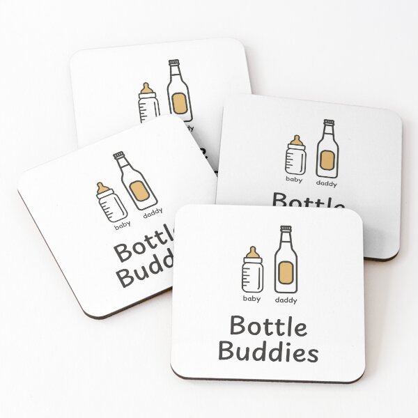 Aperçu de l'œuvre Bottle Buddies avec papa créée et vendue par CK5Design.