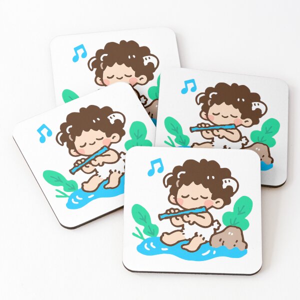 Item preview, A little boy in a sheep costume playing an instrument designed and sold by Elinotes.