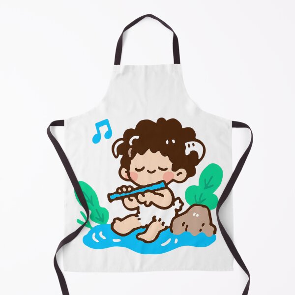 Item preview, A little boy in a sheep costume playing an instrument designed and sold by Elinotes.