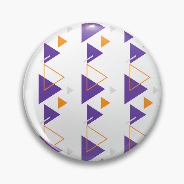 Item preview, Geometric Shapes in Violet and Orange designed and sold by HanaiPrint.