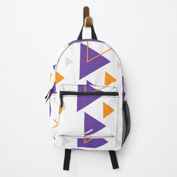 Item preview, Geometric Shapes in Violet and Orange designed and sold by HanaiPrint.