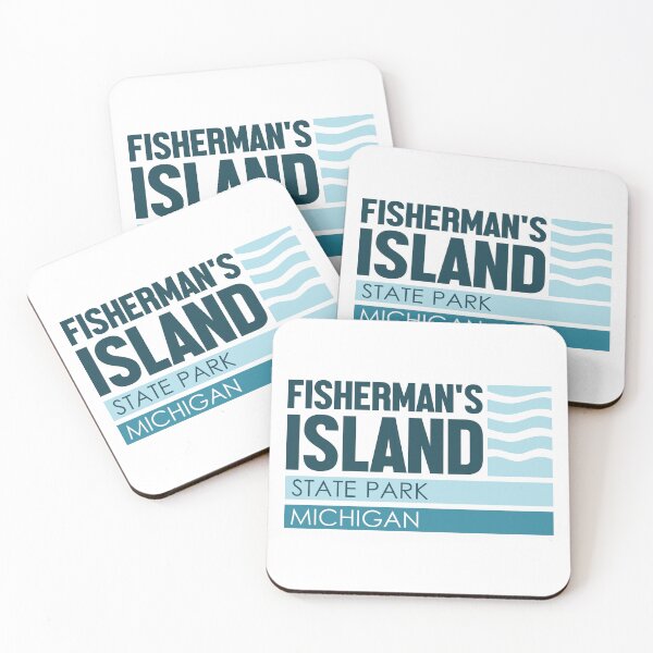 Item preview, Fisherman's Island State Park Michigan Water designed and sold by bivenart.