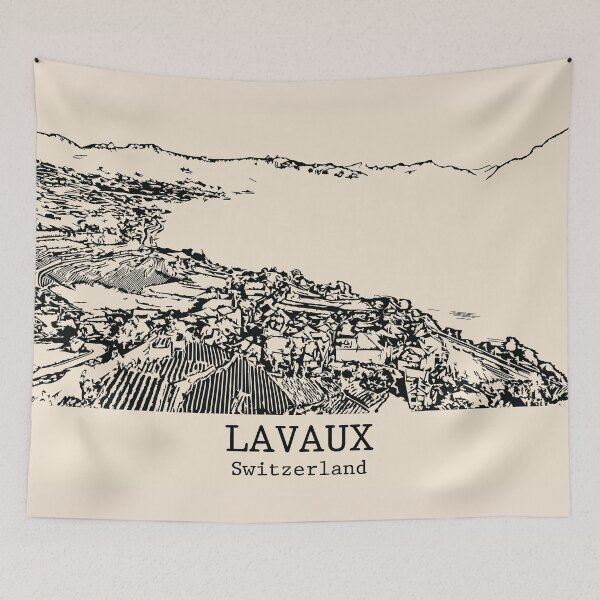 Item preview, Lavaux - Switzerland designed and sold by Lakeric Cityscapes.