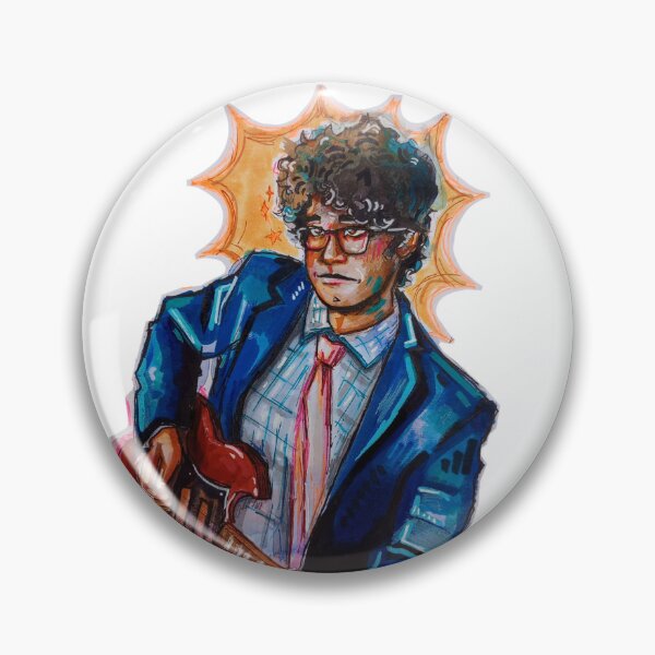 Item preview, Richard Ayoade - traditional artwork designed and sold by Viggorbiggor.