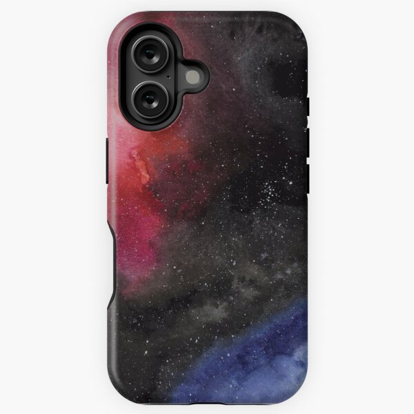 Out of this World Series - Blue & Red iPhone Tough Case