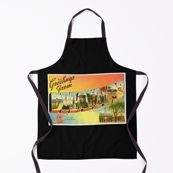 Item preview, Greetings From Delaware Retro Souvenir designed and sold by DankThreads.