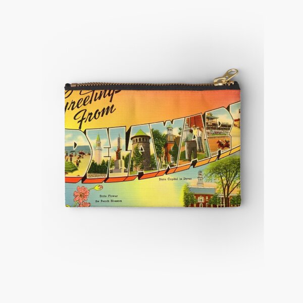Item preview, Greetings From Delaware Retro Souvenir designed and sold by DankThreads.