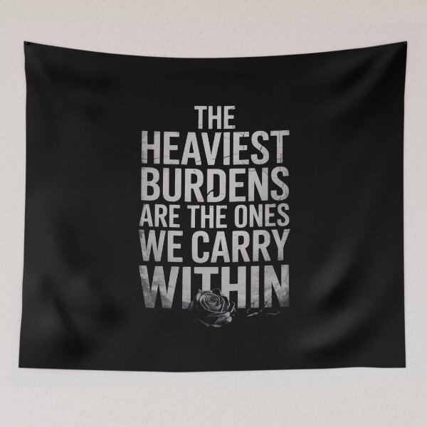 Item preview, The Heaviest Burdens Are The Ones We Carry Within designed and sold by Redgiant87x.