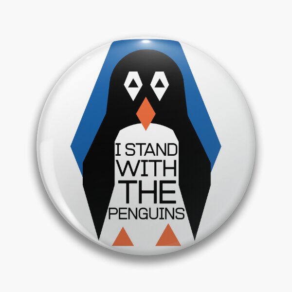 Item preview, I Stand With The Penguins designed and sold by Zeemazoo.