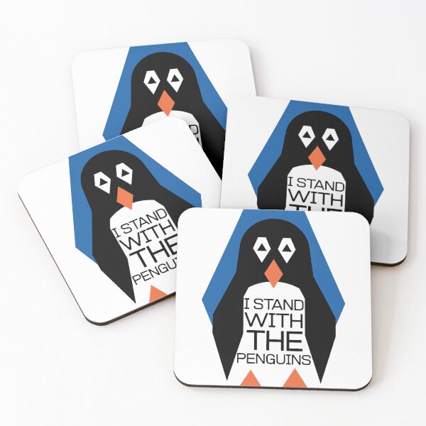Item preview, I Stand With The Penguins designed and sold by Zeemazoo.