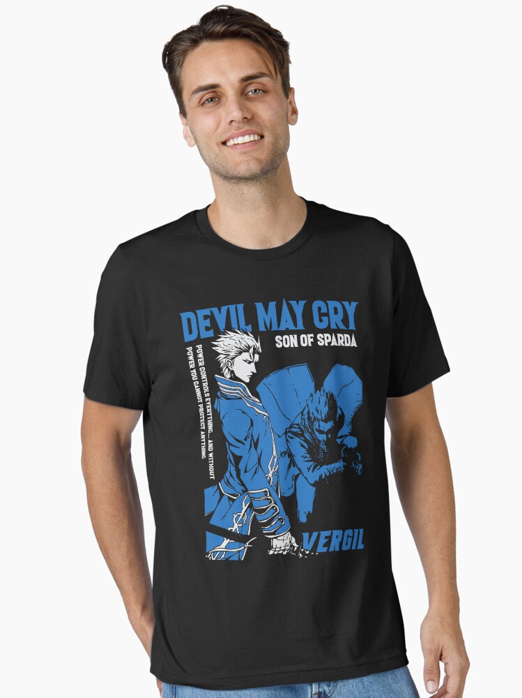 Thumbnail 1 of 7, Essential T-Shirt, Devil May Cry Vergil designed and sold by malachi12c.