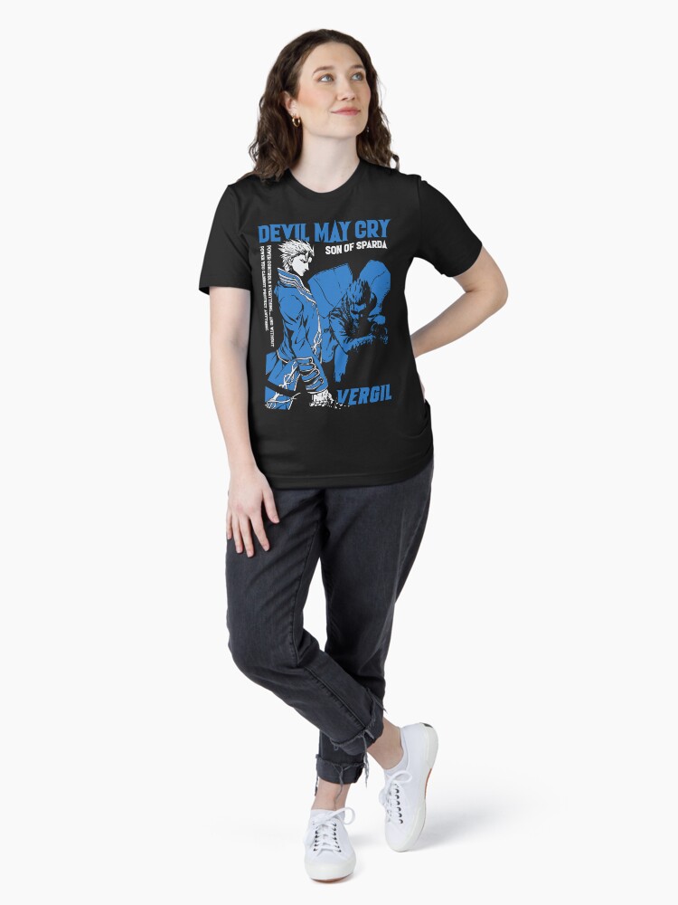 Thumbnail 4 of 7, Essential T-Shirt, Devil May Cry Vergil designed and sold by malachi12c.