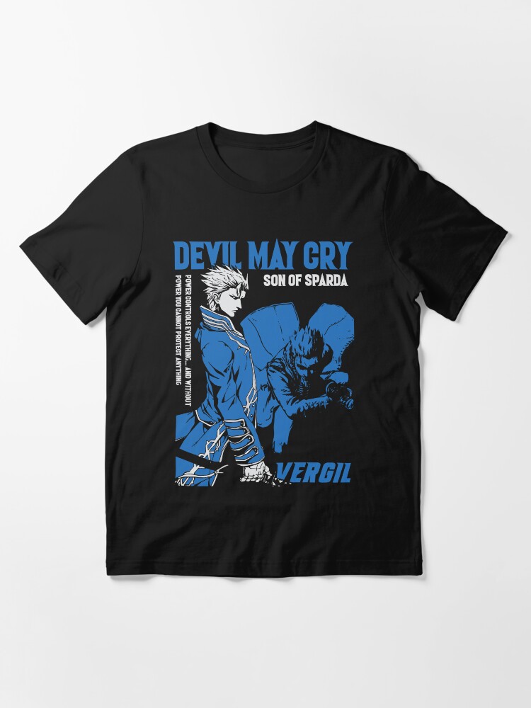 Thumbnail 3 of 7, Essential T-Shirt, Devil May Cry Vergil designed and sold by malachi12c.