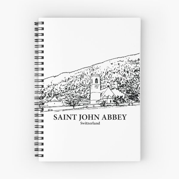 Artikelvorschau, Abtei St. Johann - Schweiz entworfen und verkauft von Lakeric Cityscapes.