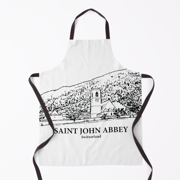 Artikelvorschau, Abtei St. Johann - Schweiz entworfen und verkauft von Lakeric Cityscapes.