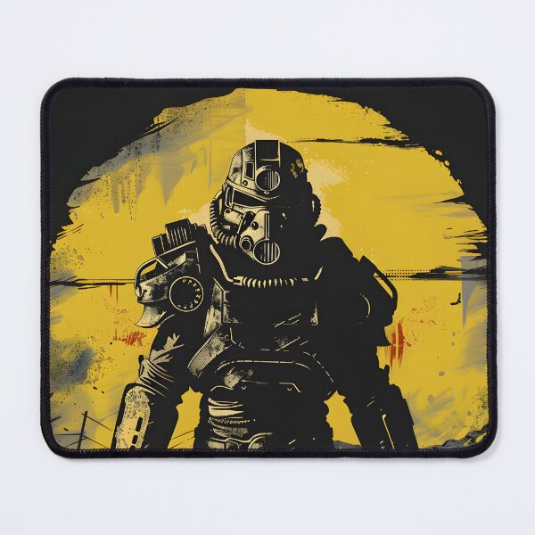Item preview, Wasteland Warrior Silhouette – Post-Apocalyptic Sci-Fi Design designed and sold by Art Happens.