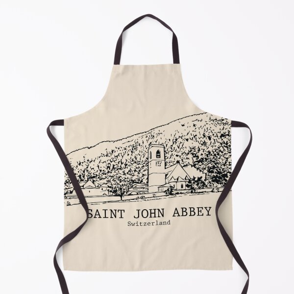 Artikelvorschau, Abtei St. Johann - Schweiz entworfen und verkauft von Lakeric Cityscapes.