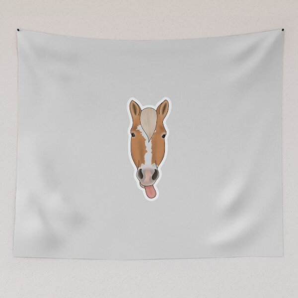 Item preview, Haflinger horse with tongue designed and sold by Bridgethendy.