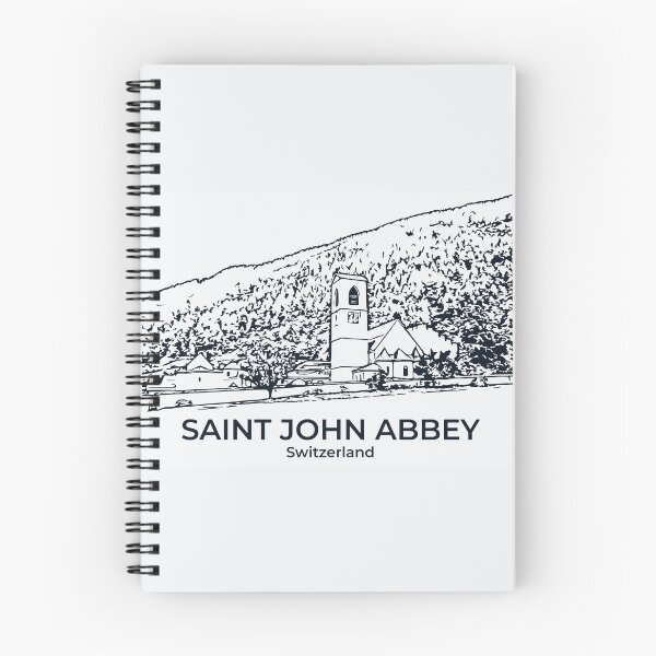 Artikelvorschau, Abtei St. Johann - Schweiz entworfen und verkauft von Lakeric Cityscapes.