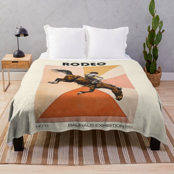 Item preview, Rodeo Cowboy Bucking Bronco Mid Century designed and sold by MidCenturyStore.