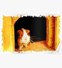 Animal Polygon Art Poster