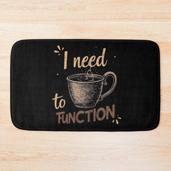 Item preview, I Need Coffee to Function designed and sold by Mannaz Creative Shop.