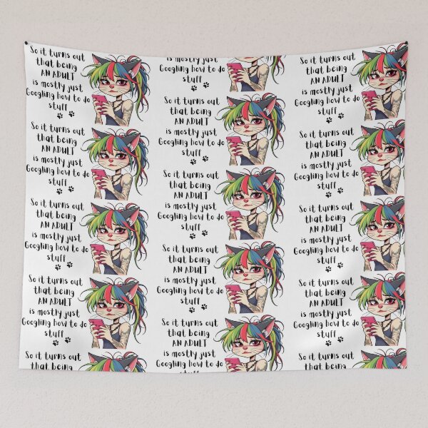 Item preview, Being An Adult Is Mostly Googling designed and sold by Paws For Effect.