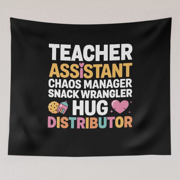 Item preview, Funny Teacher Assistant Hug Distributor Teacher Appreciation designed and sold by tmerchtrends.