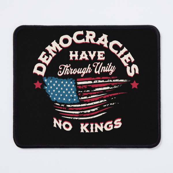 Item preview, Democracies Have No Kings Political Protest Freedom Quote designed and sold by AMRIEL01.