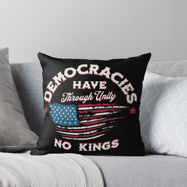 Item preview, Democracies Have No Kings Political Protest Freedom Quote designed and sold by AMRIEL01.